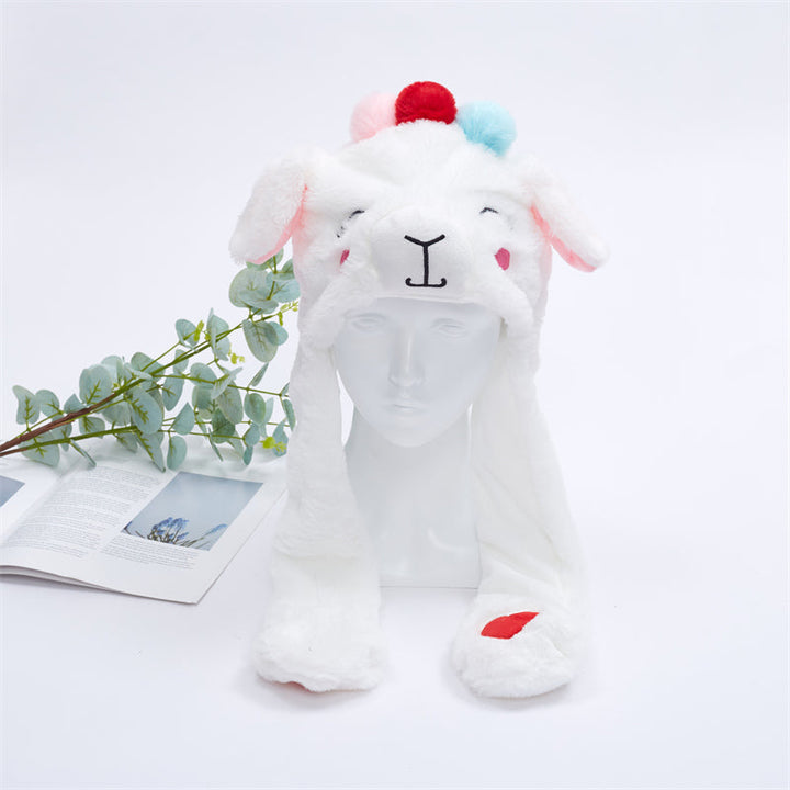 Sød hue med bevægelige ører – BunnyBounce Hat