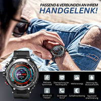 Reloj inteligente completo con auriculares inalámbricos integrados – AlphaX