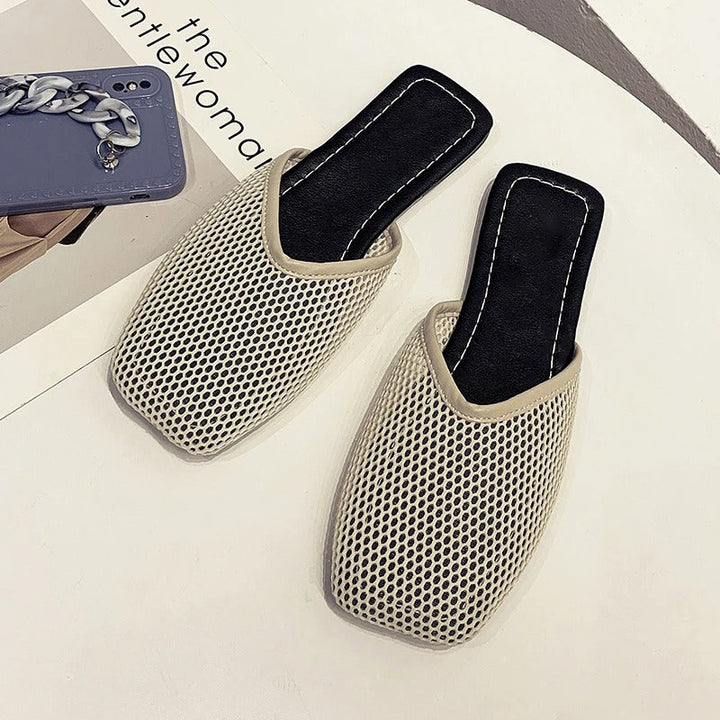 Women's mesh slip-on shoes with closed toe – Odessa