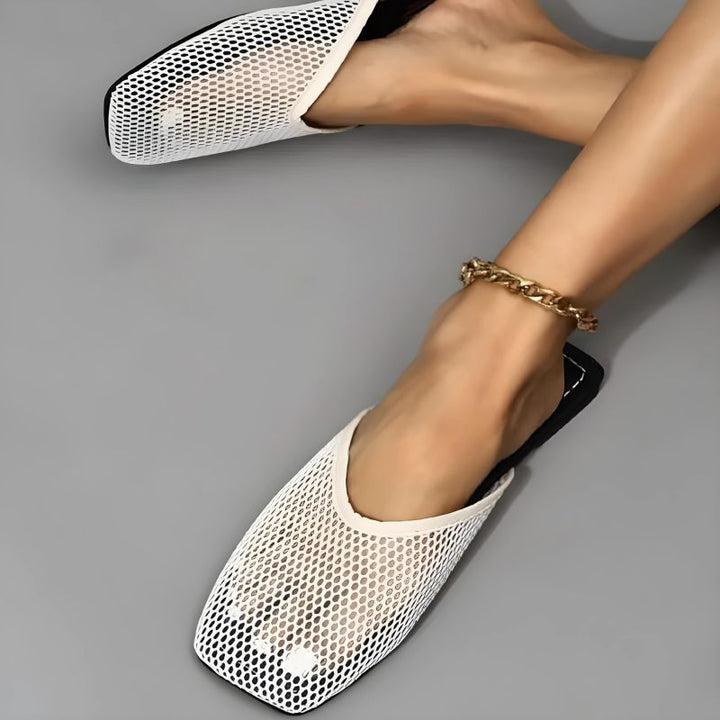 Women's mesh slip-on shoes with closed toe – Odessa