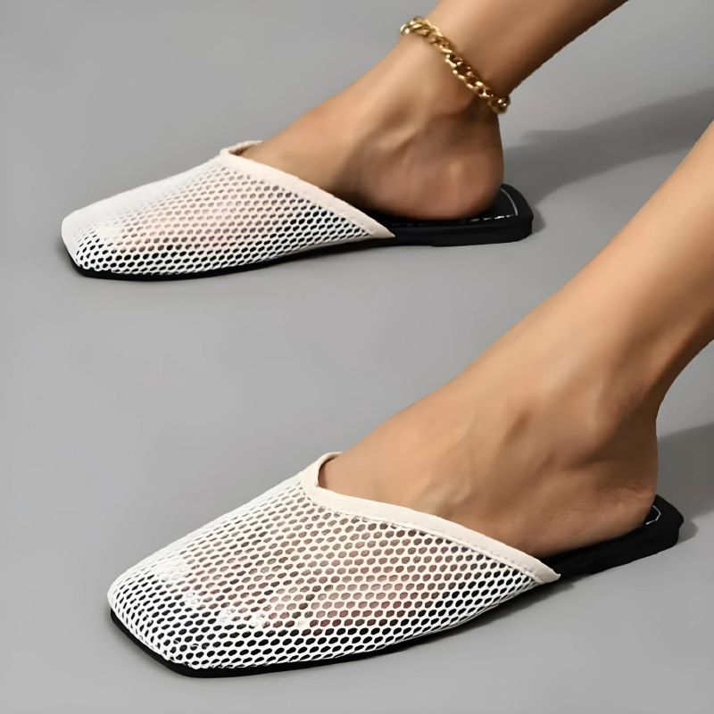 Women's mesh slip-on shoes with closed toe – Odessa