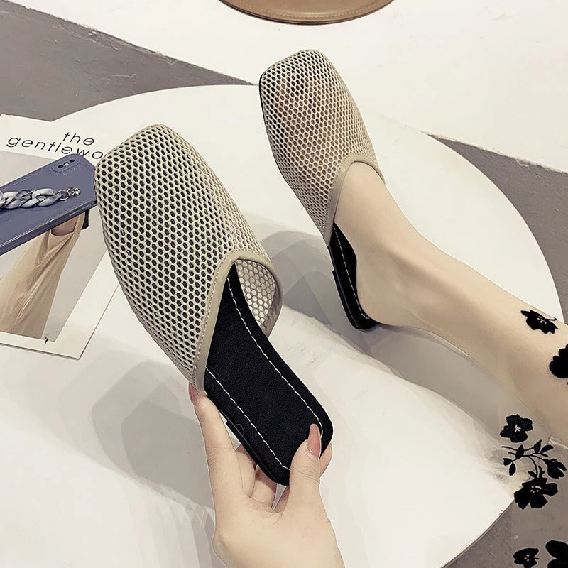 Women's mesh slip-on shoes with closed toe – Odessa