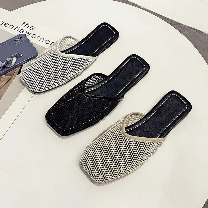 Women's mesh slip-on shoes with closed toe – Odessa