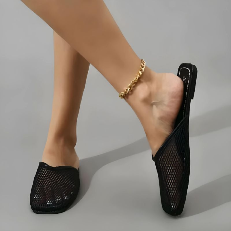 Women's mesh slip-on shoes with closed toe – Odessa