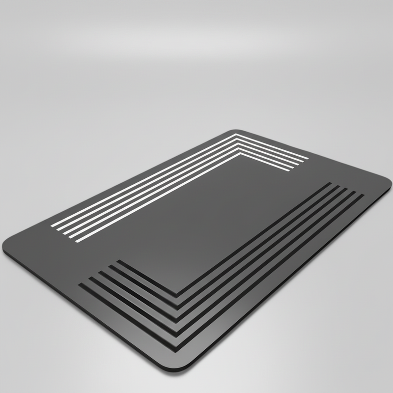 Antirutsch Badmatte Weiches Material - GripLuxe