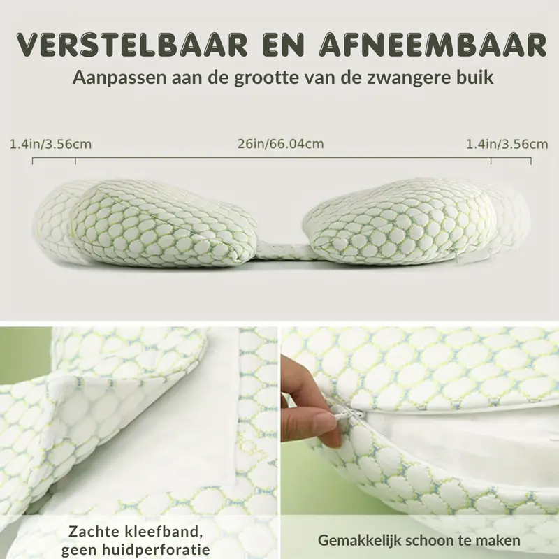 Almohada de embarazo para soporte óptimo - MamaComfort