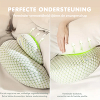 Almohada de embarazo para soporte óptimo - MamaComfort