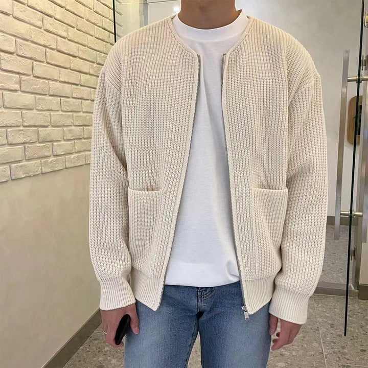 Trendy herrevest med glidelås - Lorenzo