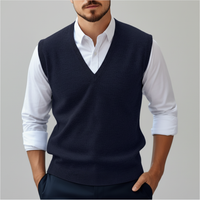 Ärmelloses Gestricktes Baumwollgilet - Bobby