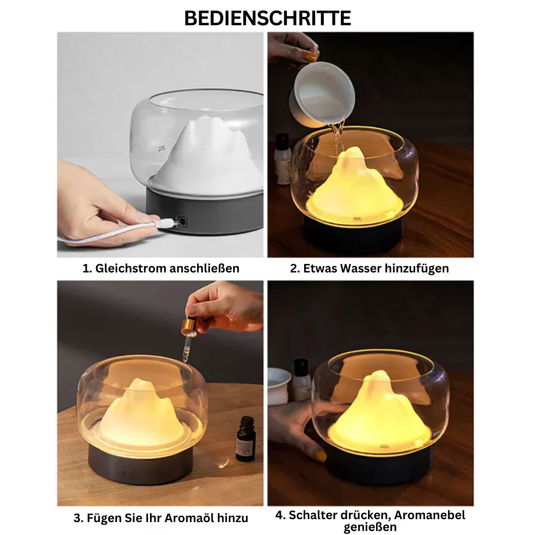Luxury Aroma Diffuser with LED Lighting – AromaGlow