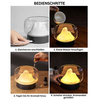 Luxury Aroma Diffuser with LED Lighting – AromaGlow