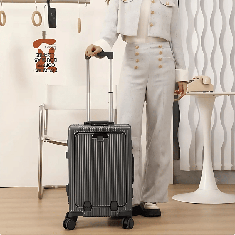 Hard-shell carry-on suitcase – Manhattan Pro