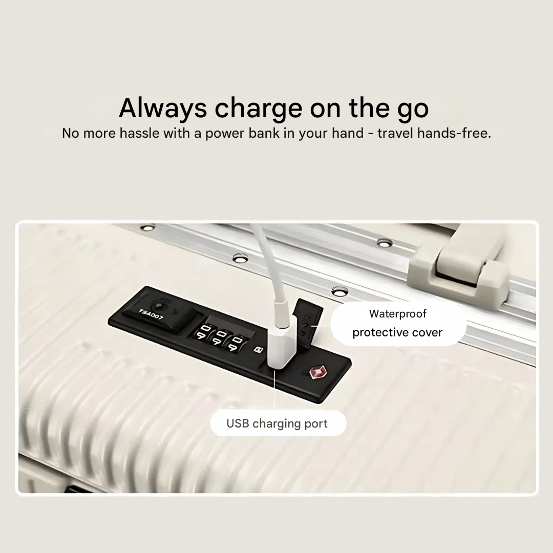 Hard-shell carry-on suitcase – Manhattan Pro