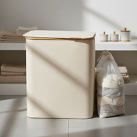 Atmungsaktiver Textil Wäschekorb - FreshFold