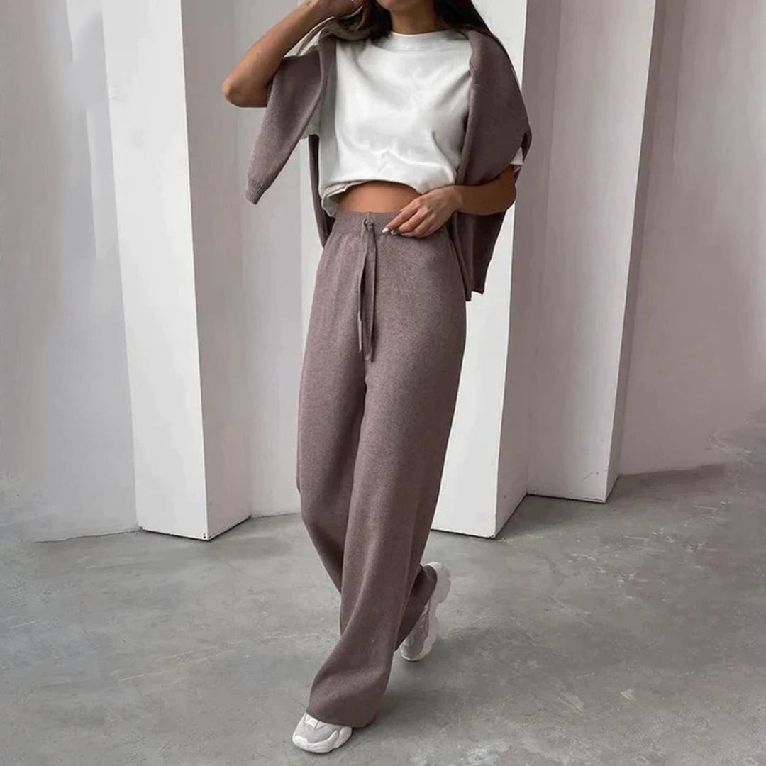 Luxurious and Comfortable Cashmere Set - Amelie