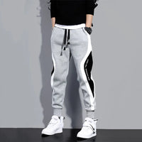 Loose Cut Men's Patchwork Joggers with Drawstring – Rafael