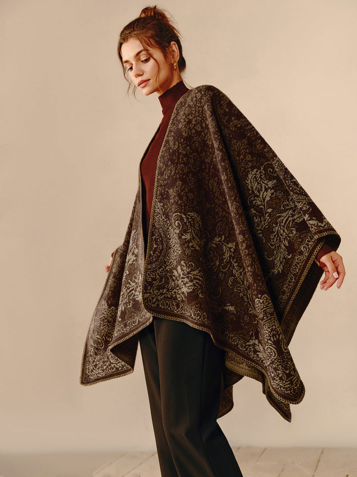 Poncho reversible bohemio – Seraphina