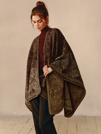 Poncho reversible bohemio – Seraphina