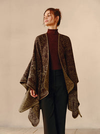 Poncho reversible bohemio – Seraphina