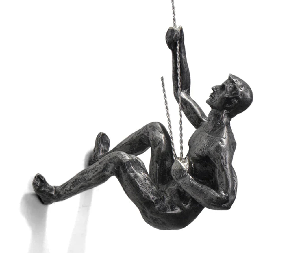 Mountaineer Wall Sculpture – PeakFigures