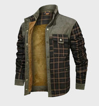 Padded Men's Flannel Jacket with Fleece – Flannel Style