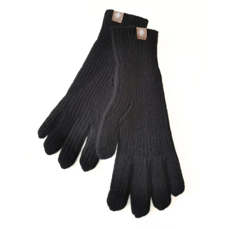 Casual Knitted Women's Gloves - Elara