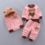 Dreiteiliges Baby- und Kleinkind-Set mit Bärenmotiv – BearHugs