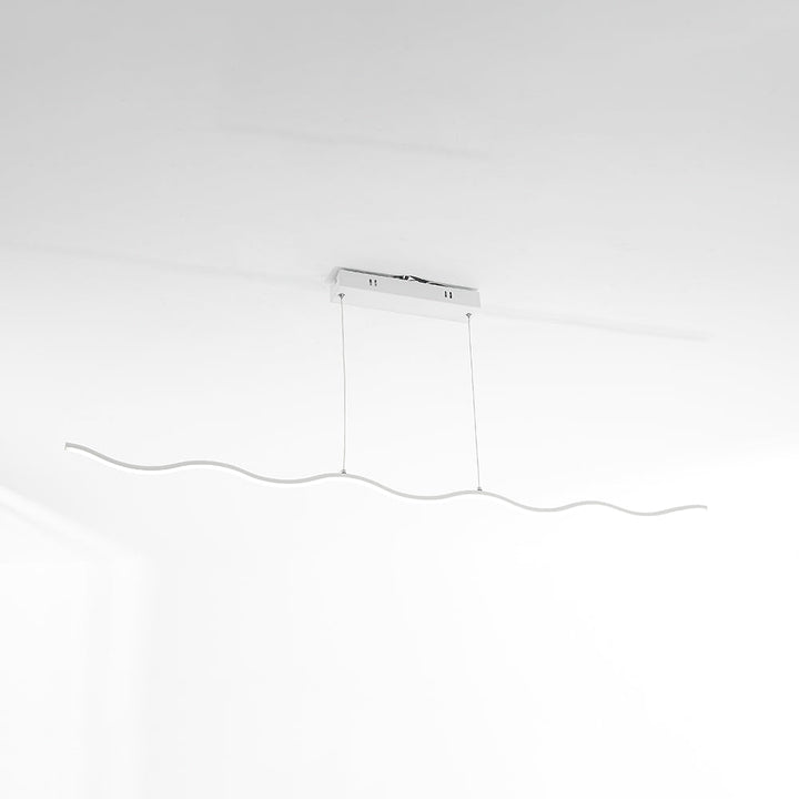 LED-pendellampe med moderne bølgelinje-design – WaveGlow