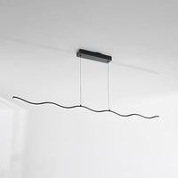 LED-pendellampe med moderne bølgelinje-design – WaveGlow