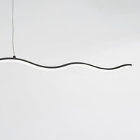 LED-pendellampe med moderne bølgelinje-design – WaveGlow