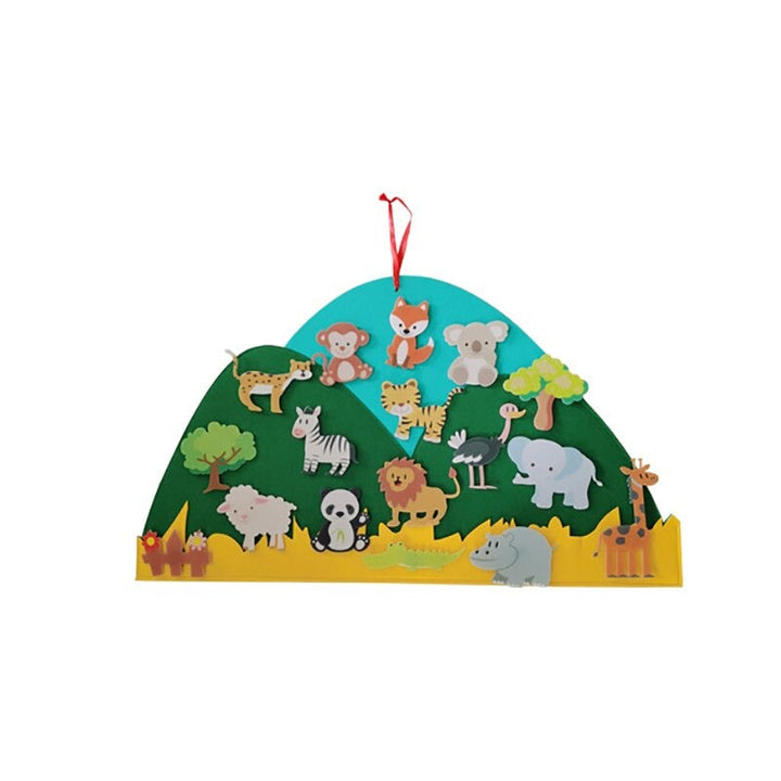 DIY filtbræt til børn - AnimalAdventure