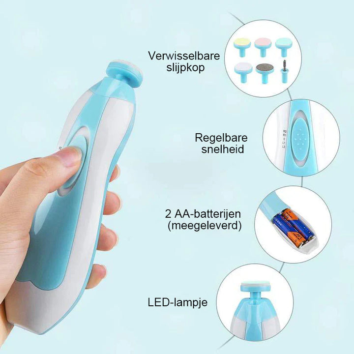 Nagelpflegeset für sicheres und einfaches Schneiden von Nägeln – BabyCare