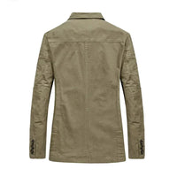 Men's summer jacket in vintage and military style – Viktor