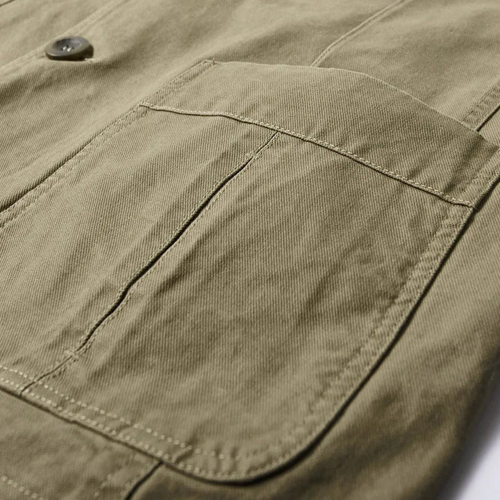 Men's summer jacket in vintage and military style – Viktor