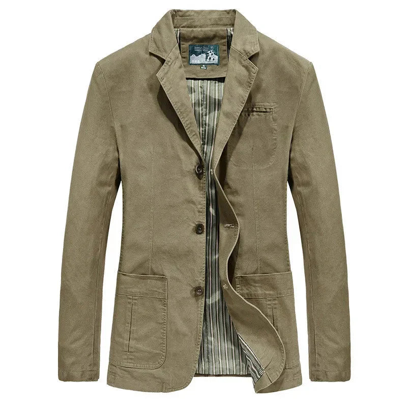 Men's summer jacket in vintage and military style – Viktor