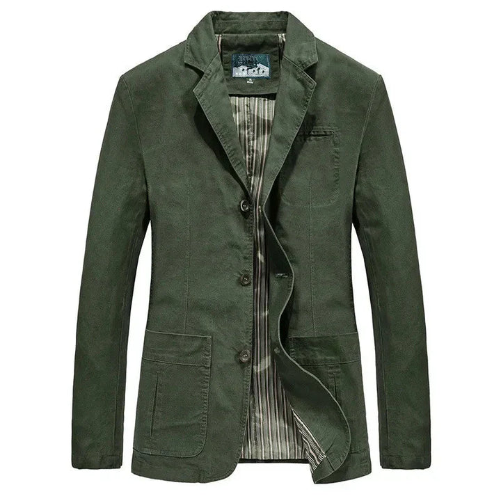 Men's summer jacket in vintage and military style – Viktor