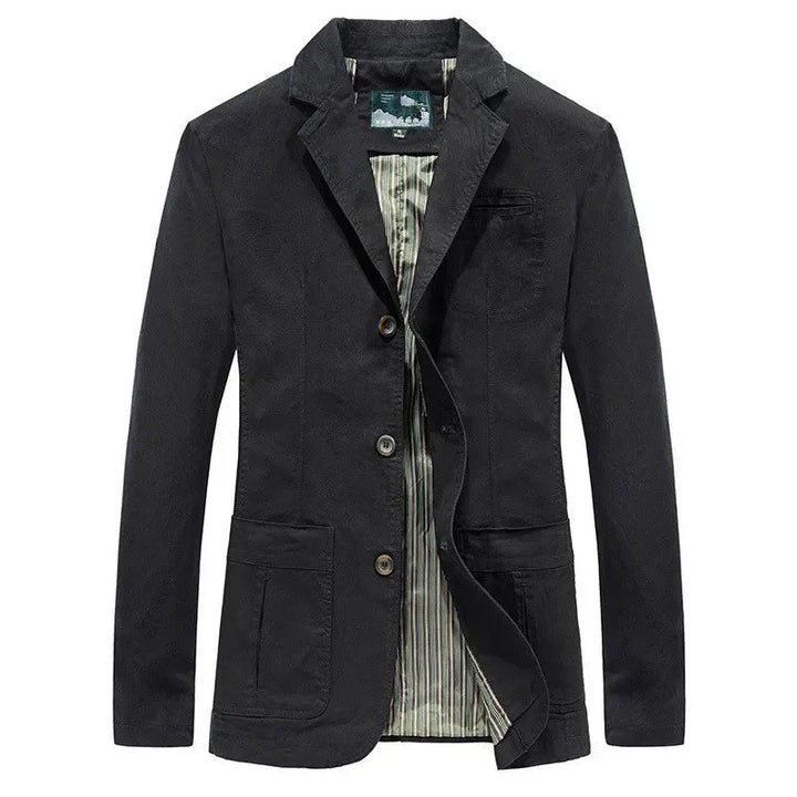 Men's summer jacket in vintage and military style – Viktor