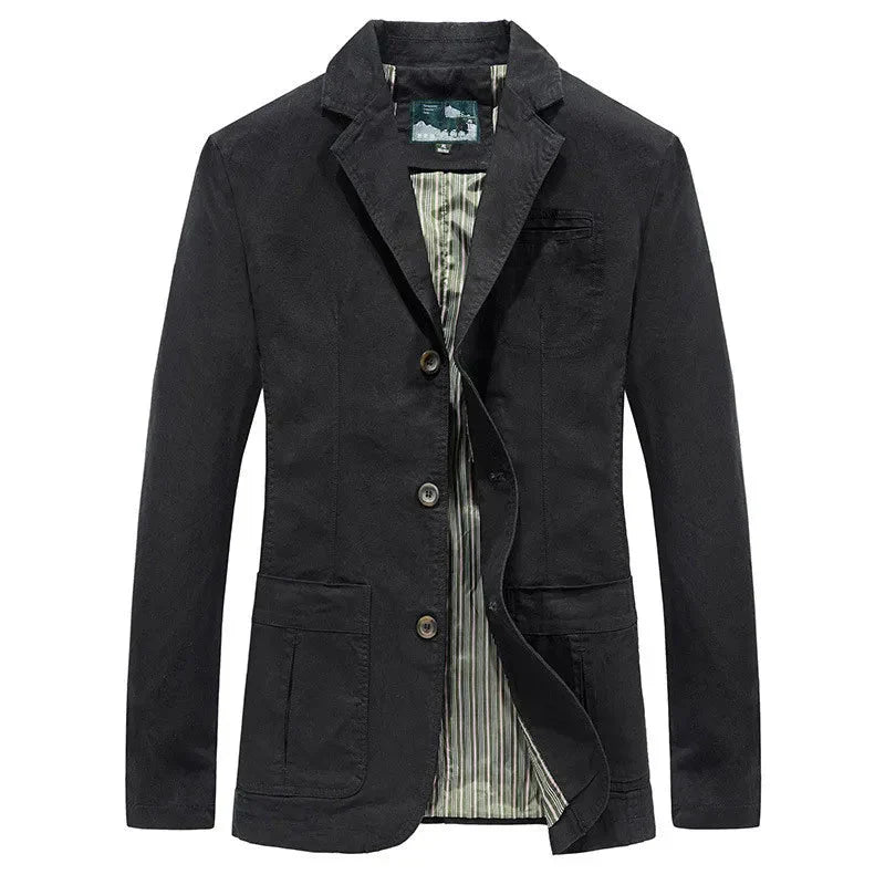 Men's summer jacket in vintage and military style – Viktor