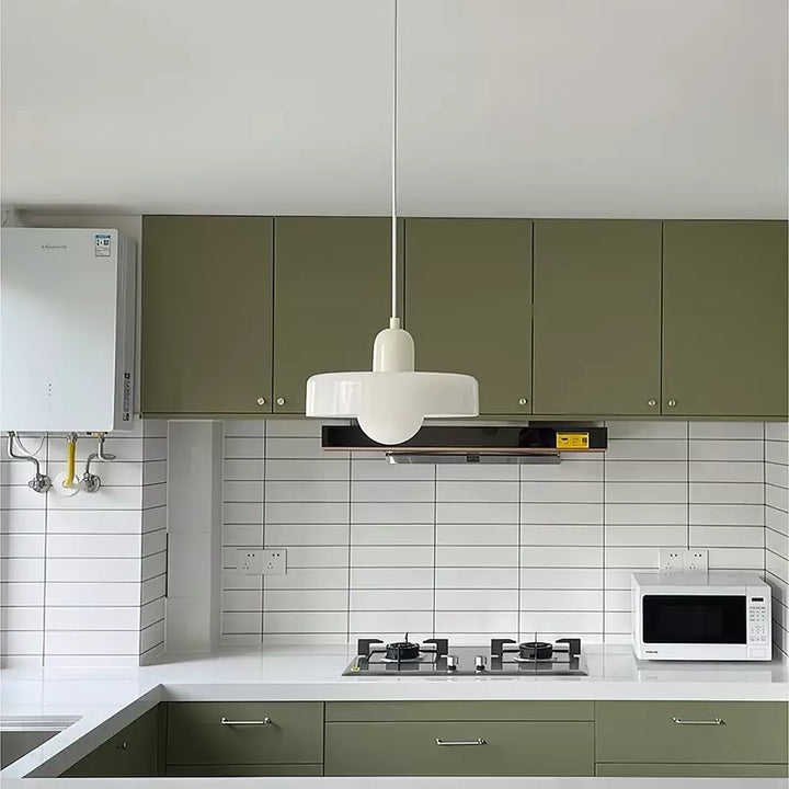 Lámpara colgante colorida estilo Bauhaus - StiloGlas