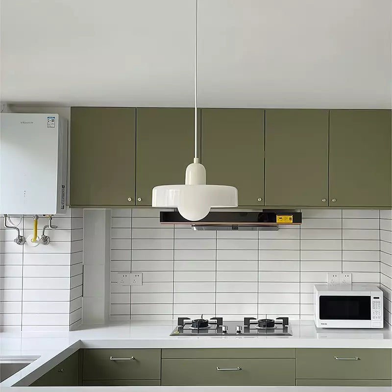 Lámpara colgante colorida estilo Bauhaus - StiloGlas