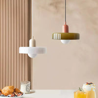 Lámpara colgante colorida estilo Bauhaus - StiloGlas