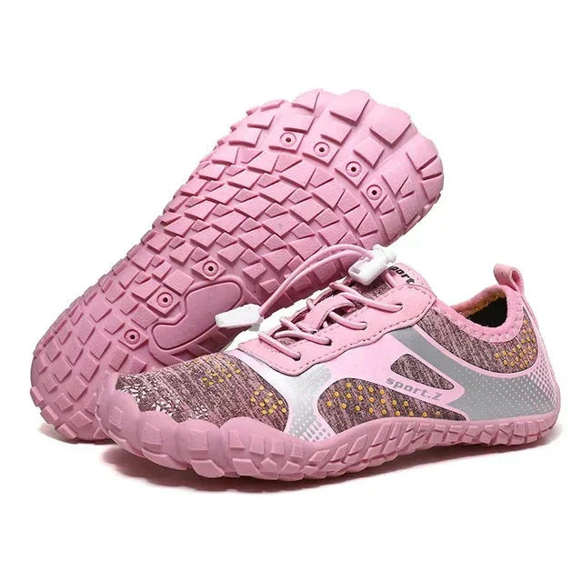 Beach shoes for children with firm sole & secure fit – WaveTrek