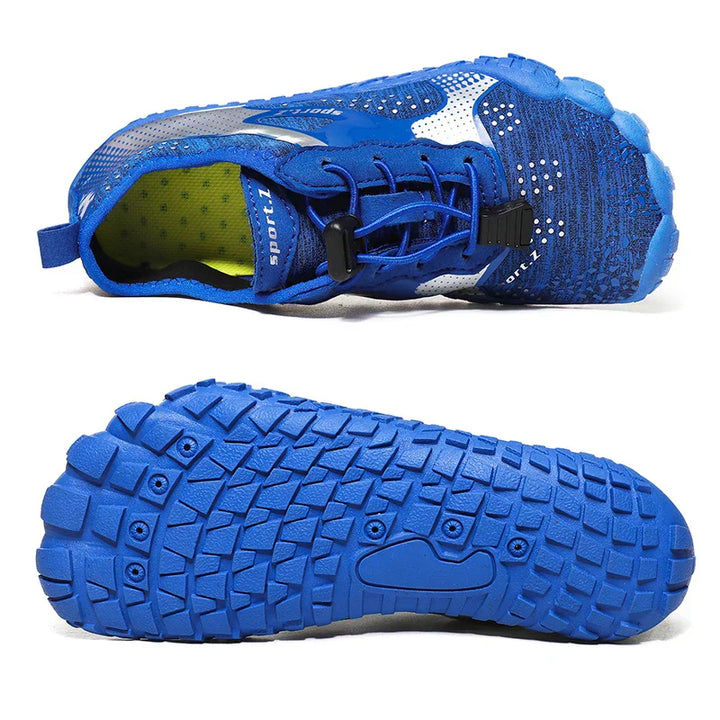 Beach shoes for children with firm sole & secure fit – WaveTrek