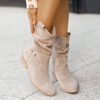 Trendy Women's Autumn Heeled Boots – Elif