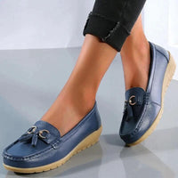 Ergonomic Leather Sandals - ElegaWalk