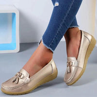 Ergonomic Leather Sandals - ElegaWalk