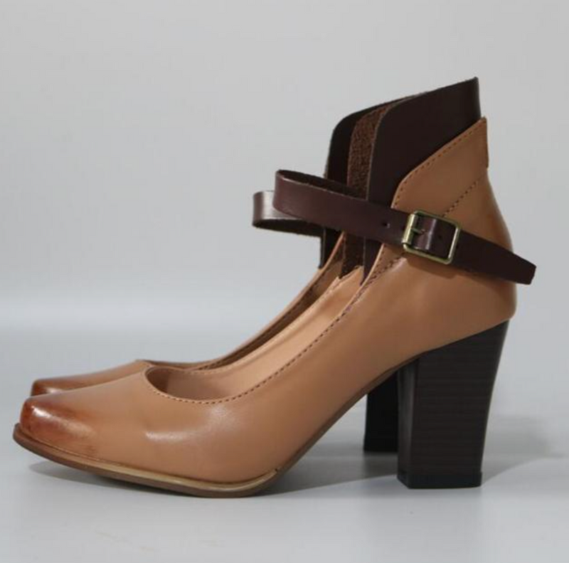 Stylish Mary Jane Pumps - Isabella