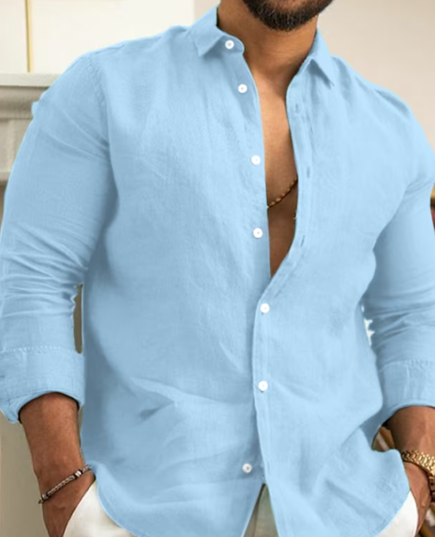 Camisa de lino lujosa - Finn
