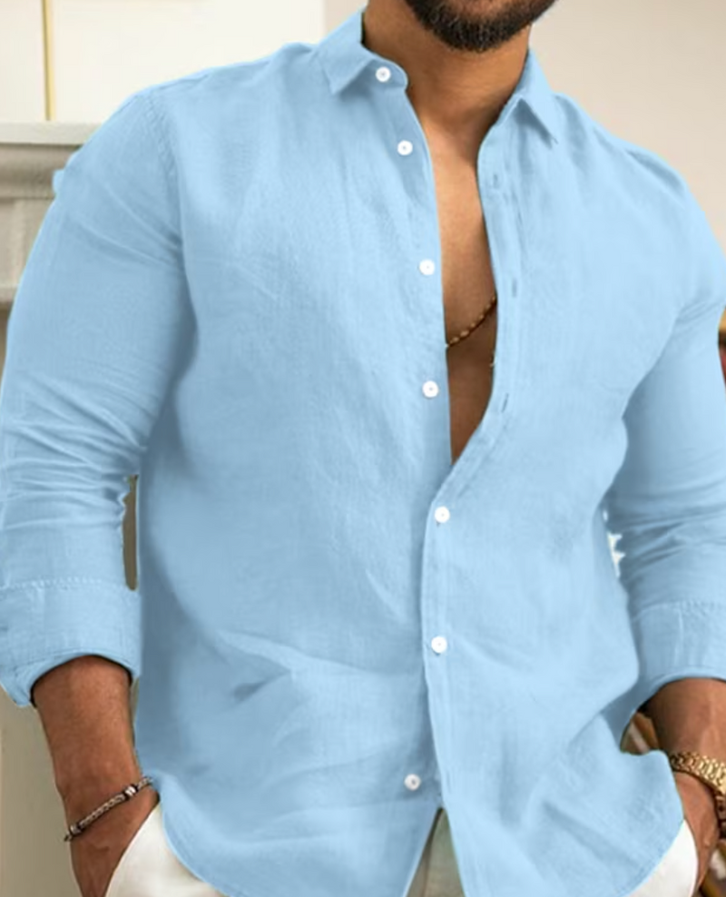 Camisa de lino lujosa - Finn