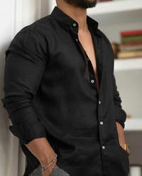 Camisa de lino lujosa - Finn